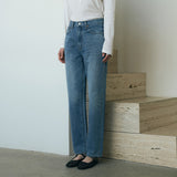 SIJN6116 Cool Washed Cropped Denim_Medium Blue