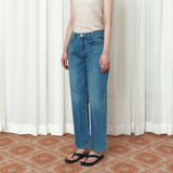 SIJN6116 Cool Washed Cropped Denim_Medium Blue