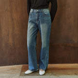 SIJN6119 Regular Curved Jeans_Vintage blue
