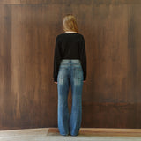 SIJN6119 Regular Curved Jeans_Vintage blue