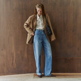 SIJN6120 Barrel Wide Curved Jeans_Medium blue