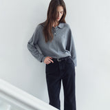 SIJN6121 Comfort Line Capri Jeans_Vintage black