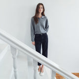 SIJN6121 Comfort Line Capri Jeans_Vintage black