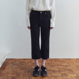 SIJN6121 Comfort Line Capri Jeans_Vintage black