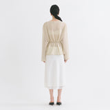 SIKN2149 String sheer Knit_Beige