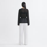 SIKN2149 String sheer Knit_Black