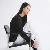 SIKN2149 String sheer Knit_Black
