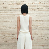 SIKN2191 Linen Blend Sleeveless Knit_Ivory