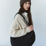 SIKN2202 Soft Wool Deep V-Neck Knit_Cream