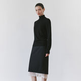 SIKN2205 Soft Slim Turtleneck Knit_Black