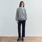 SIKN2207 Wool-Blend Preppy Striped Knit_Cream