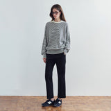 SIKN2207 Wool-Blend Preppy Striped Knit_Cream