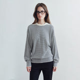 SIKN2207 Wool-Blend Preppy Striped Knit_Cream