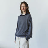 SIKN2207 Wool-Blend Preppy Striped Knit_Navy