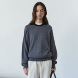 SIKN2207 Wool-Blend Preppy Striped Knit_Navy