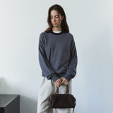 SIKN2207 Wool-Blend Preppy Striped Knit_Navy