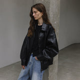 SIOT4141 Urban Fake Leather Jacket_Black
