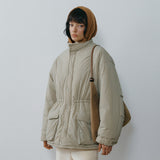 SIOT4151 Lightweight Padded Field Jacket_Greige