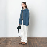 SIOT4183 Vintage Cotton Work Jacket_Pale Blue