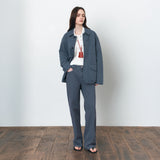 SIOT4183 Vintage Cotton Work Jacket_Pale Blue