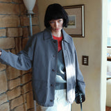SIOT4183 Vintage Cotton Work Jacket_Pale Blue