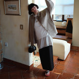 SIOT4184 Belted Half Trench Jacket_Greige