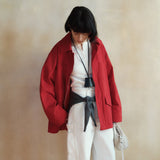 SIOT4188 French Work Jacket_Red