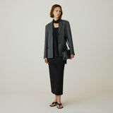 SIOT4189 Classic Balance Blazer_Charcoal