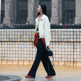 SIOT4191 High Neck Shirring Blouson_Cream