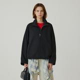 SIOT4192 Oversized Windbreaker_Black