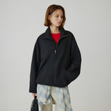 SIOT4192 Oversized Windbreaker_Black