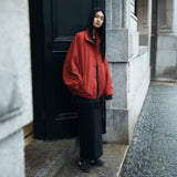 SIOT4192 Oversized Windbreaker_Red