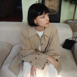 SIOT4193 Breeze Oversized Half Coat_Beige