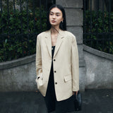 SIOT4194 Timeless Formal Blazer_Beige