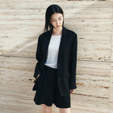 SIOT4195 Lounge Soft Blazer_Black