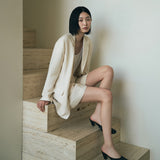 SIOT4195 Lounge Soft Blazer_Light Beige