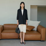 SIOT4195 Lounge Soft Blazer_Black