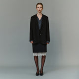 SIOT4200 Gentle Tailored Blazer_Black