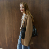 SIOT4200 Gentle Tailored Blazer_Camel brown