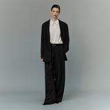 SI Gentle Tailored Blazer Set_Black