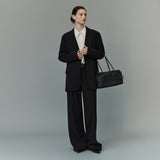 SI Gentle Tailored Blazer Set_Black