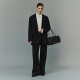 SI Gentle Tailored Blazer Set_Black