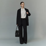 SI Gentle Tailored Blazer Set_Black