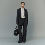 SI Gentle Tailored Blazer Set_Charcoal
