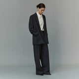 SI Gentle Tailored Blazer Set_Charcoal