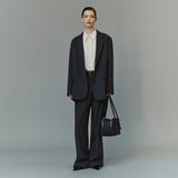 SI Gentle Tailored Blazer Set_Charcoal