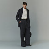 SI Gentle Tailored Blazer Set_Charcoal