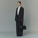 SI Gentle Tailored Blazer Set_Charcoal