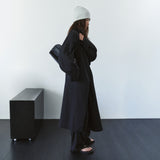 SIOT4205 Field Trench Long Coat_Black