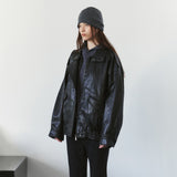 SIOT4208 Edit Leather Jacket_Black